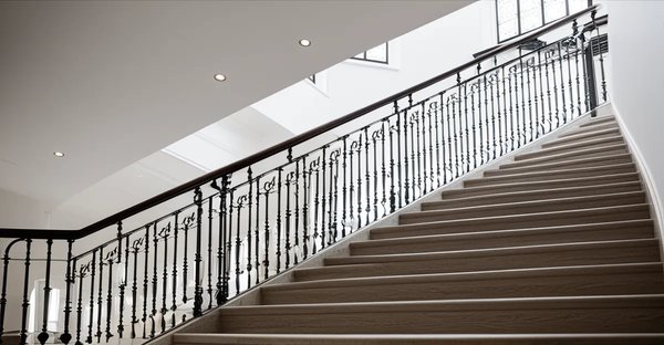 Escalier quart tournant design classique : alliez esthétique et praticité