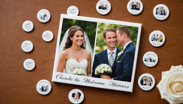 Magnets de mariage : créez des souvenirs inoubliables !